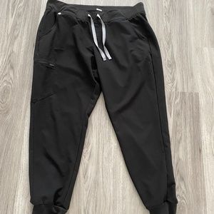 figs scrubs women black XL Zamora pants